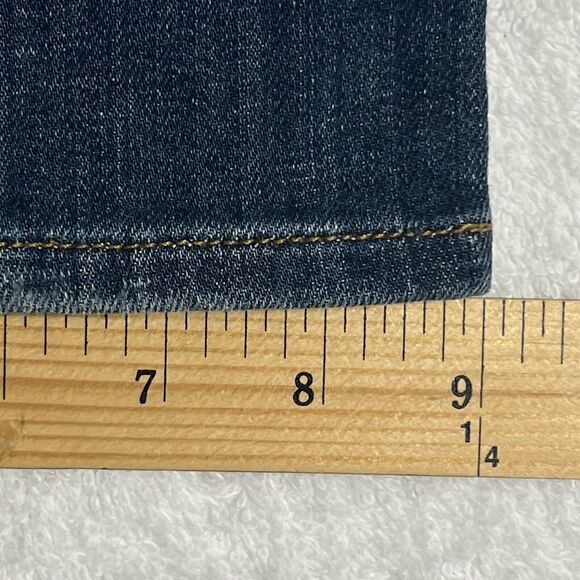 HUDSON Beth Baby Boot Cut Jeans Women's 27 Blue Denim Stretch Cotton Pockets - Picture 10 of 17